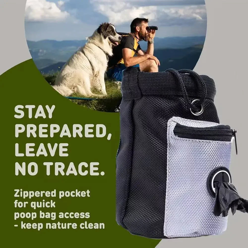 dog training pouch,waist pet treat bag,dog food storage pouch,outdoor walking puppy treat holder, pet snack bag, dog accessories