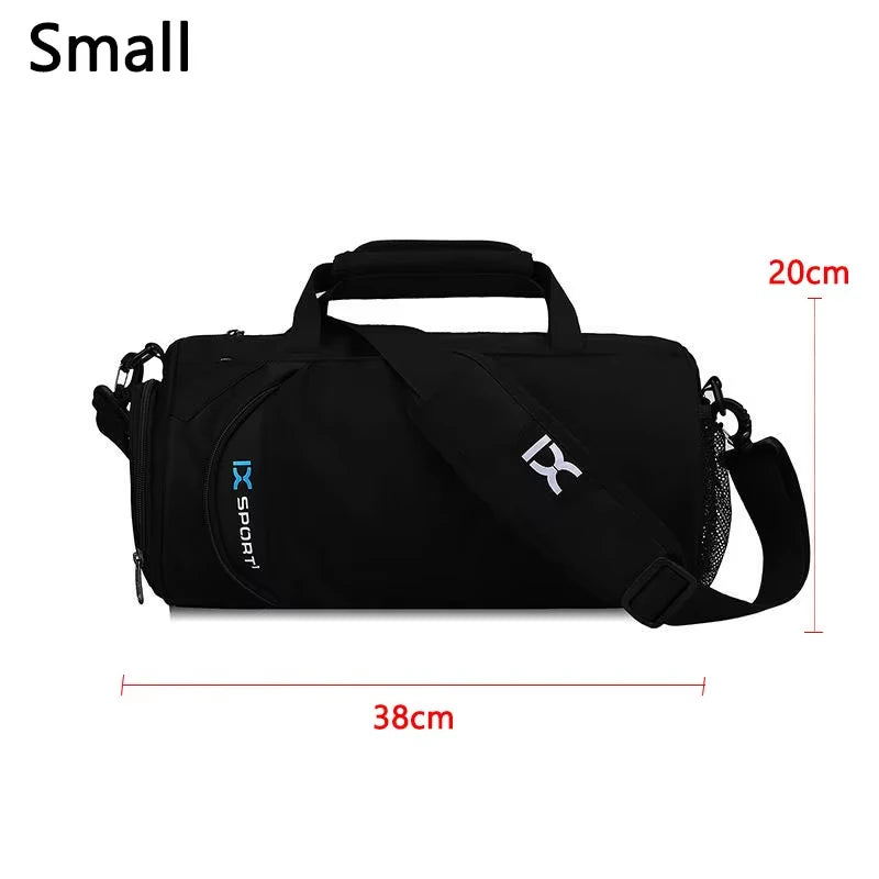 Travel Bag with Independent Shoe Compartment Dry Wet Separation Handbag Travel Sports Gym Bag Crossbody Luggage Bag