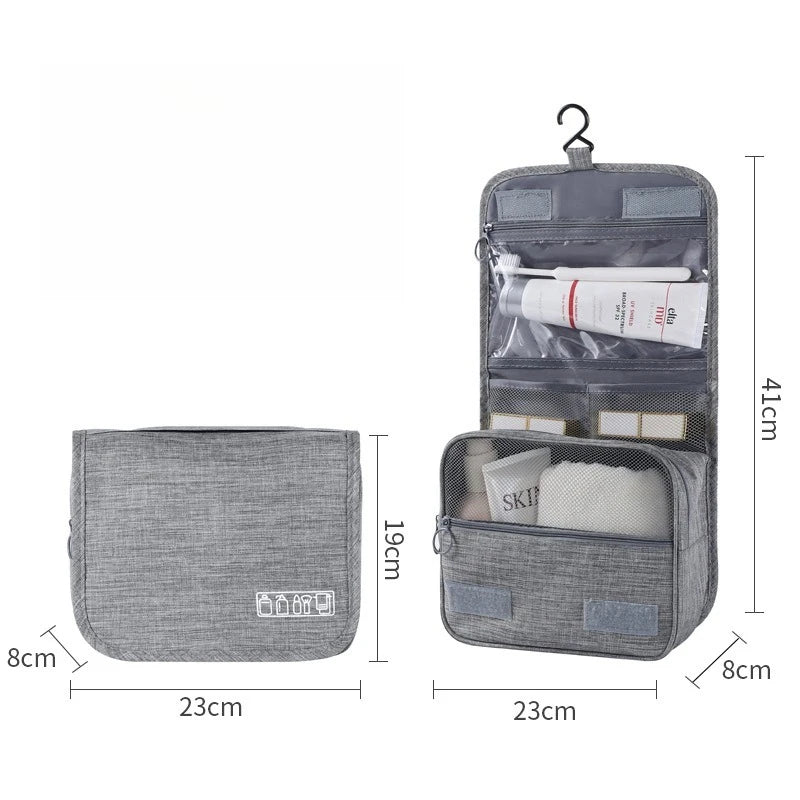 Travel Toiletries Bag for Women, Large Capacity Dry and Wet Separation, Hanging Toiletries Bag for Men, Toiletries Storage Bag