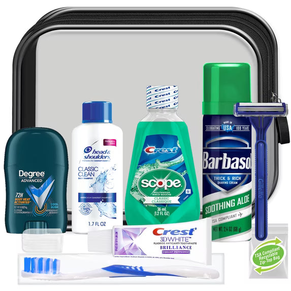Men's Get Away 10 pc Travel Kit