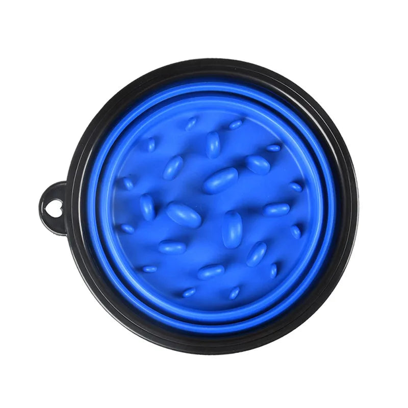 Travel Foldable Pet drinking & eating Bowl for Dog & Cats