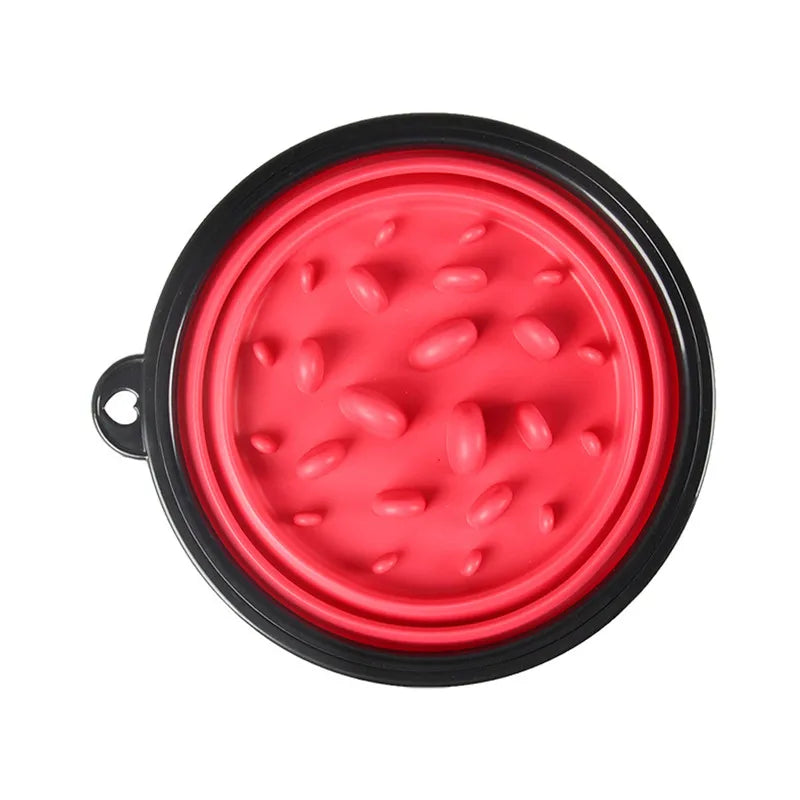 Travel Foldable Pet drinking & eating Bowl for Dog & Cats