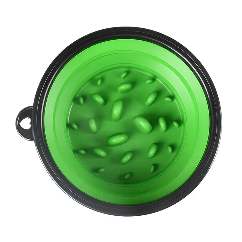 Travel Foldable Pet drinking & eating Bowl for Dog & Cats