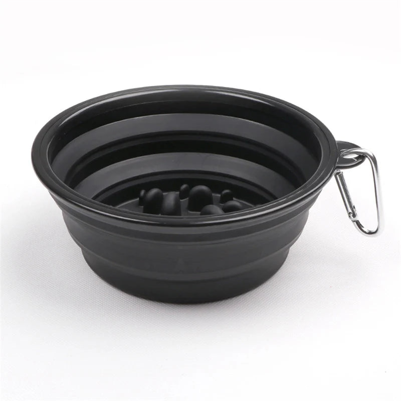 Travel Foldable Pet drinking & eating Bowl for Dog & Cats