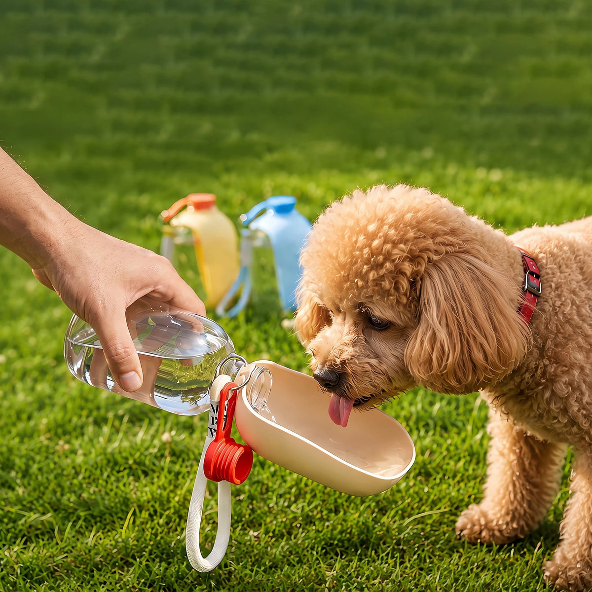 Portable Travel Water Bottle Pet Drinking Bowl for Small Large Dogs Cat Leakproof Puppy Water Dispenser