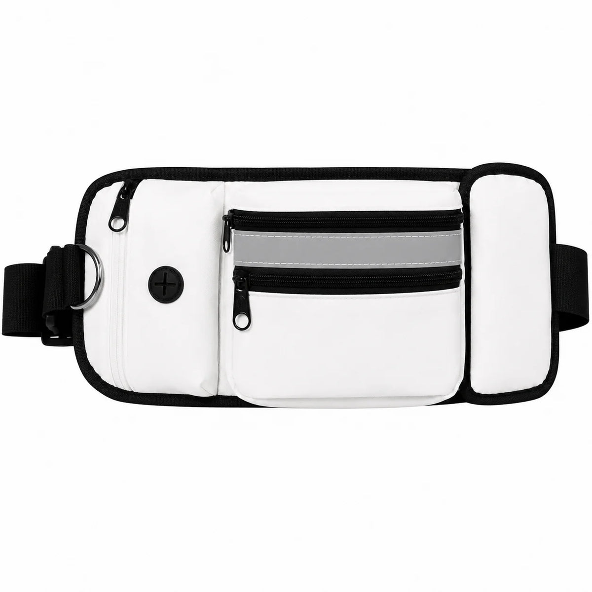 Dog Treat Pouch Waist Bag for Training Walking, Portable Snack Bag with D Ring, Poop Bag Dispenser Bottle Holder