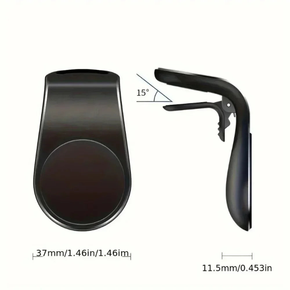 Portable Magnetic Car Phone Mount Air Vent Clip Bracket 360 Degree Rotation Navigation Holder for iPhone Samsung Xiaomi Huawei