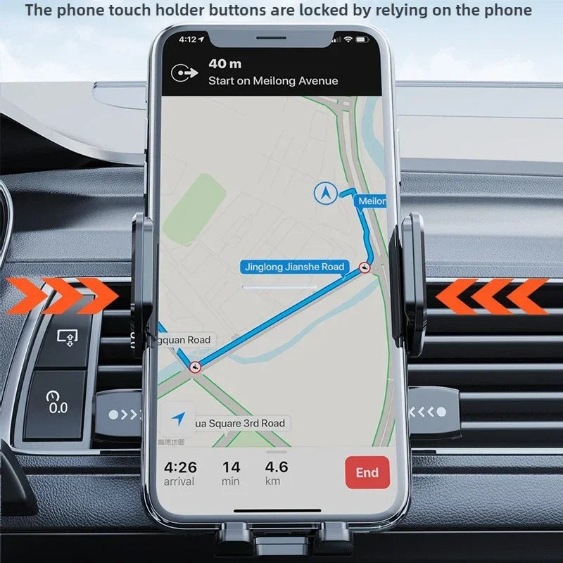 New Model Car Phone Holder Universal Suction Cup Stable In-car Interior Navigation Mounting Stand