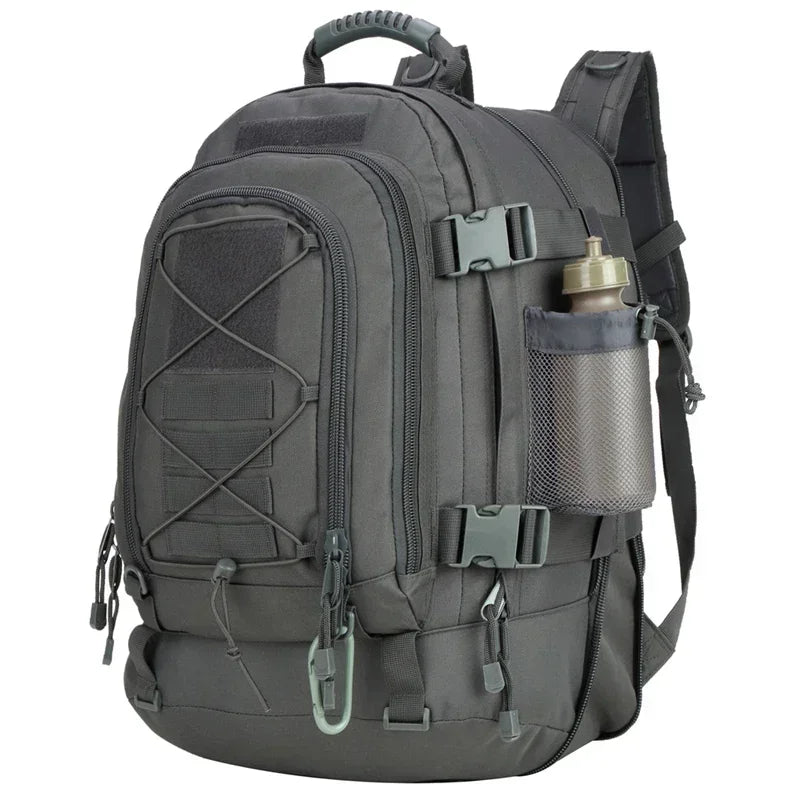 60L Military Tactical Backpack – MOLLE Outdoor Hiking, Camping & Travel Rucksack