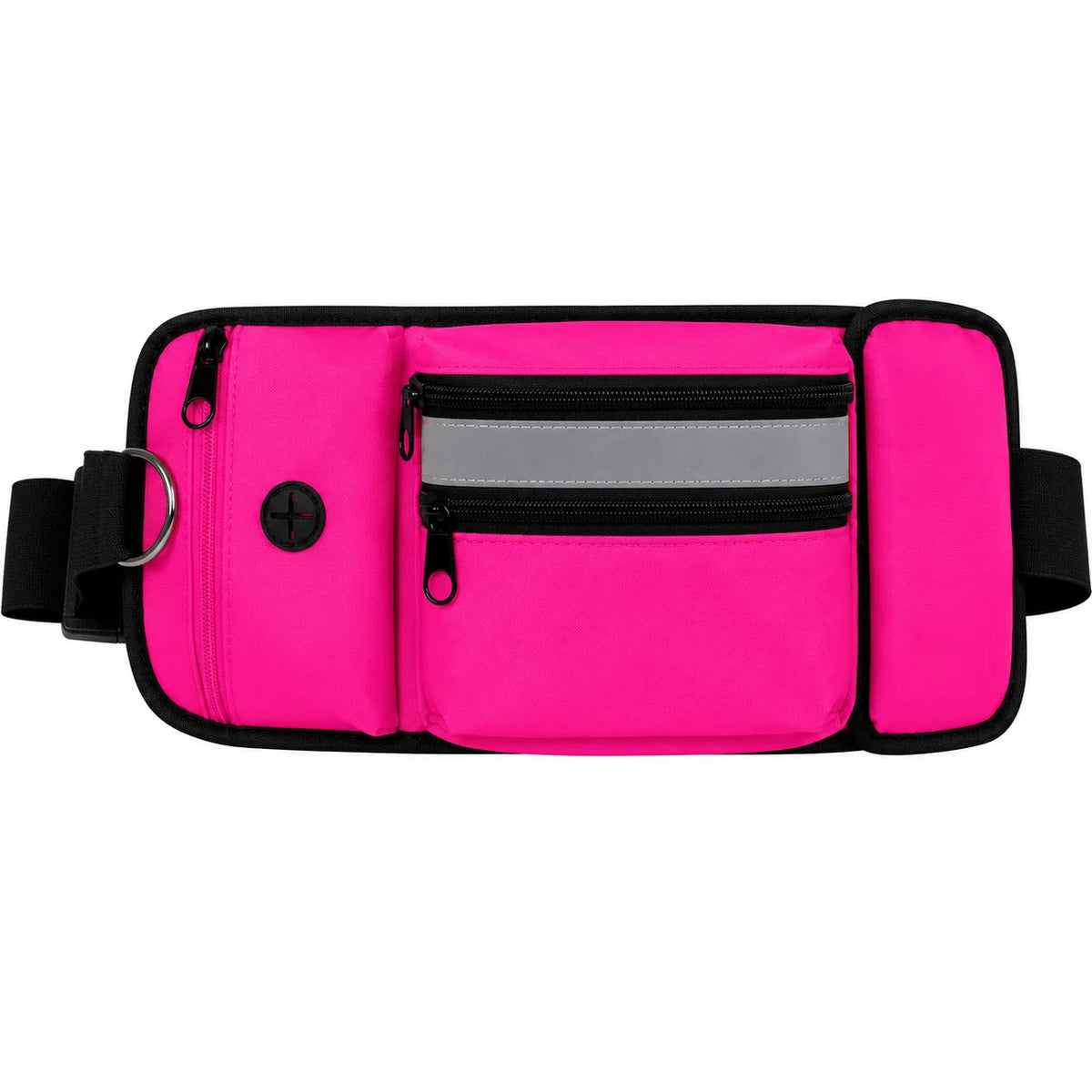 Dog Treat Pouch Waist Bag for Training Walking, Portable Snack Bag with D Ring, Poop Bag Dispenser Bottle Holder