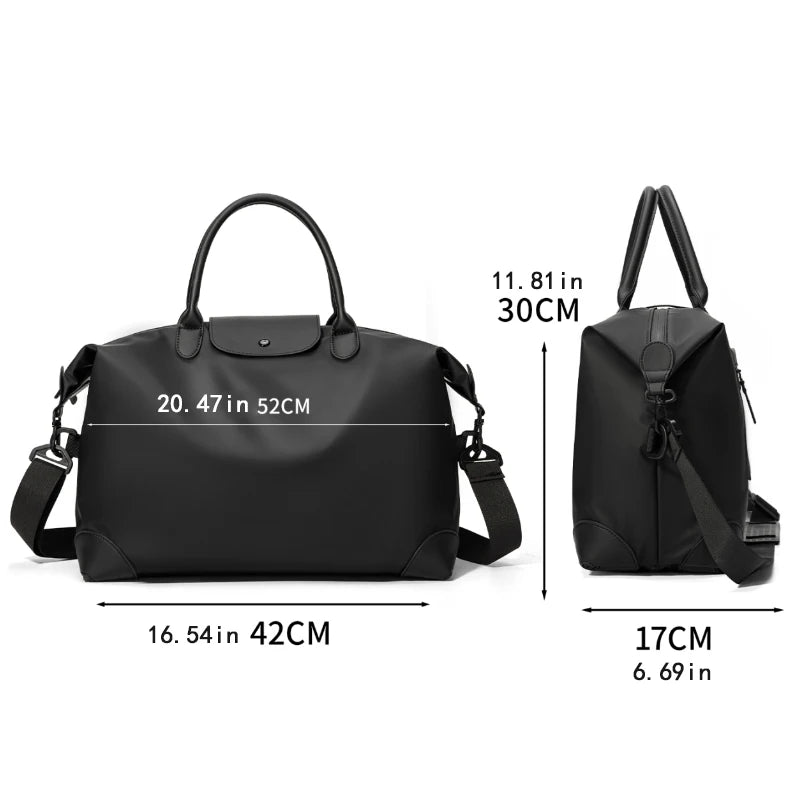 Large Capacity Travel Tote Bag | Sporty Style, Perfect for Travel, Sports, and Outdoor Adventures – Casual Fashion, Ideal Gift