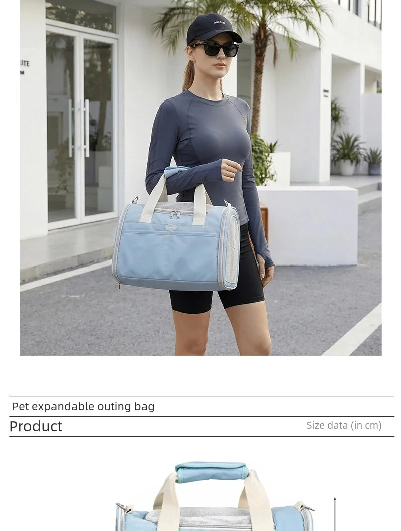 Pet Carrier Dog Travel Bags Airline Approved Transport For Small Dogs Cats Outgoing Cats Carrier Bag Travel Breathable Transport