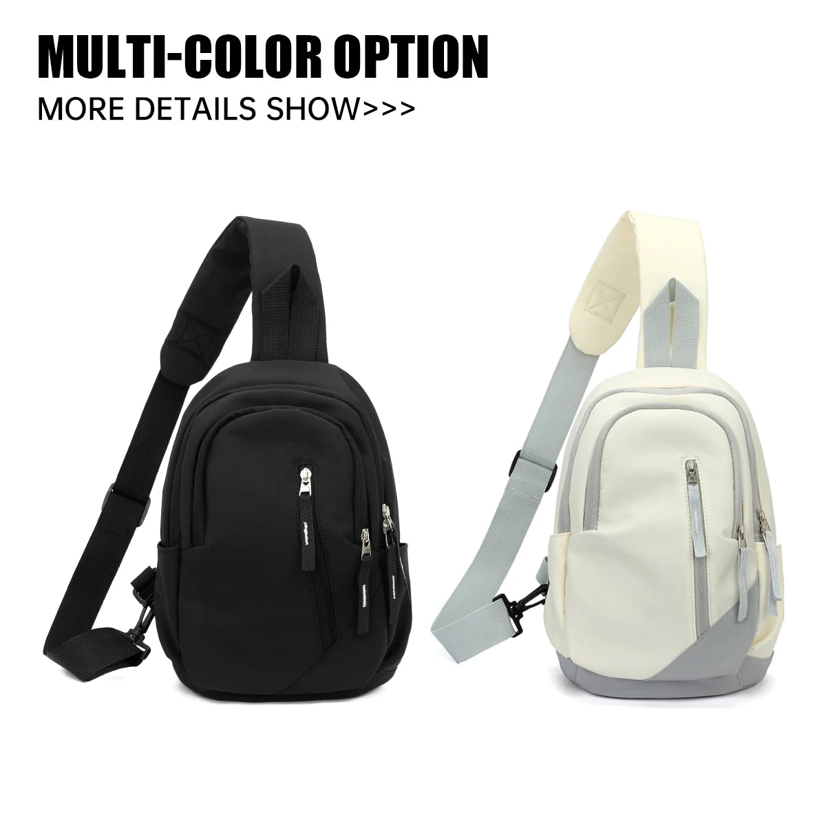 Lightweight Crossbody Sling Bag | Hiking, Cycling & Travel Bag