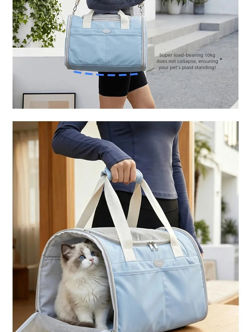 Pet Carrier Dog Travel Bags Airline Approved Transport For Small Dogs Cats Outgoing Cats Carrier Bag Travel Breathable Transport