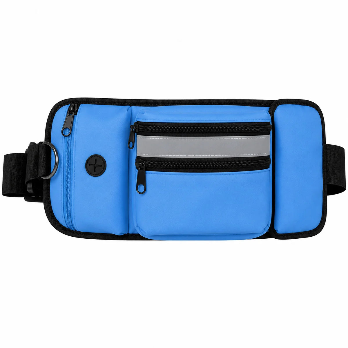 Dog Treat Pouch Waist Bag for Training Walking, Portable Snack Bag with D Ring, Poop Bag Dispenser Bottle Holder