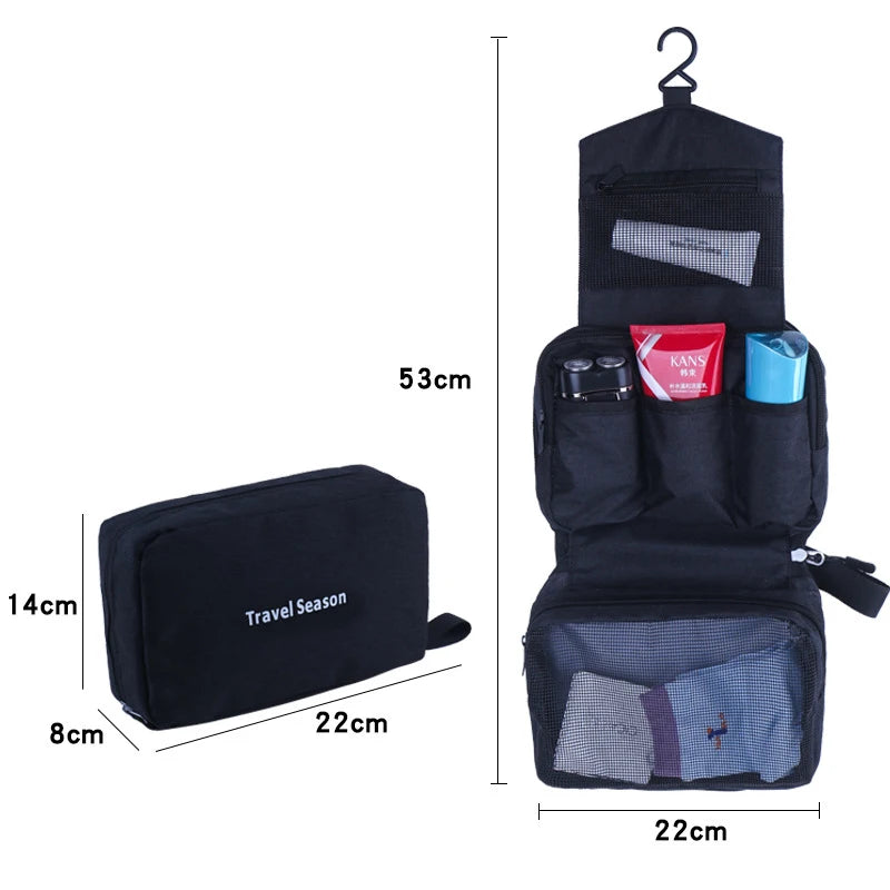 Travel Toiletry Bag Man Cosmetic Necessaire Case Waterproof Ladies Makeup Bag Beauty Wash Pouch Handbag Organizer