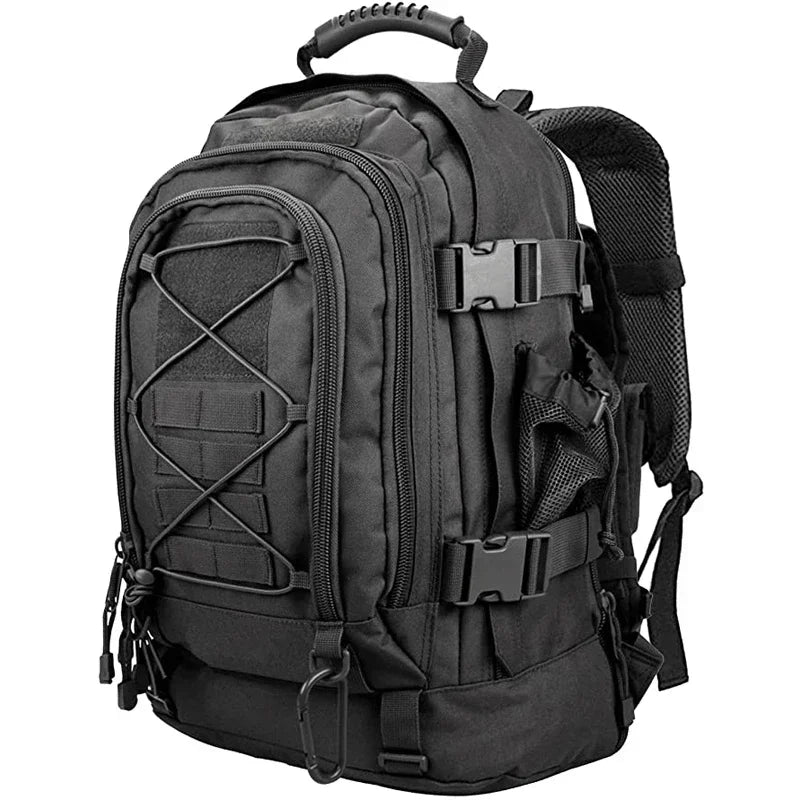 60L Military Tactical Backpack – MOLLE Outdoor Hiking, Camping & Travel Rucksack