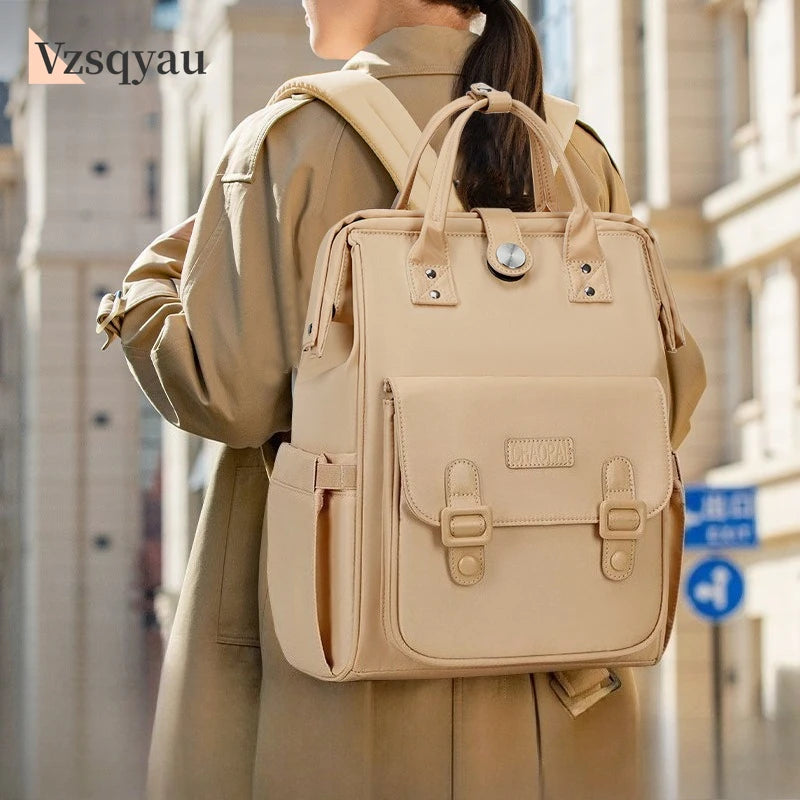 Baby Travel Backpack Diaper Mummy Bag Large Capacity Nappy Bag Material Handbag For Baby Outdoor Travel Bag For Baby Care Stuff