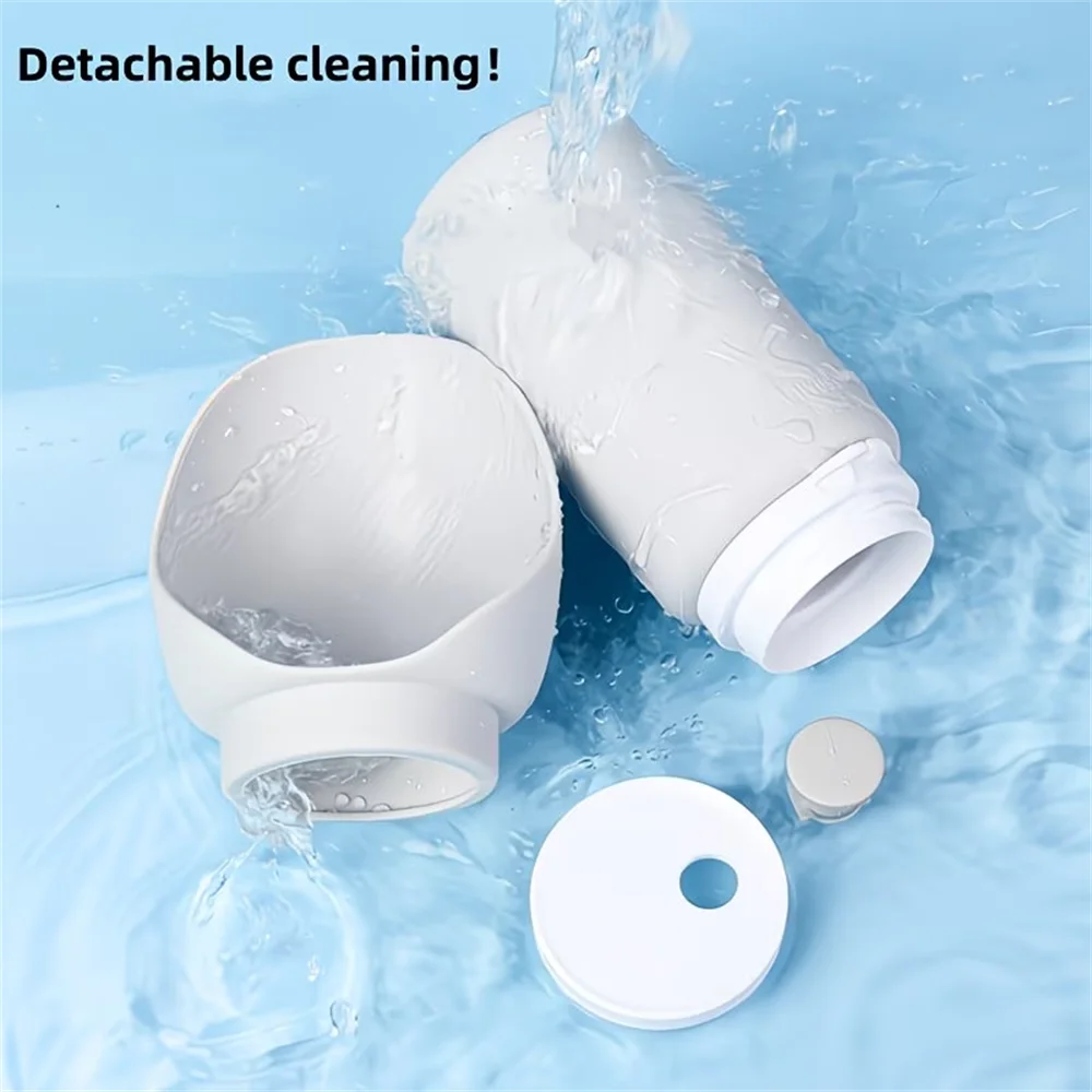 Spacious 550ml Portable Dog Water Bottle,Leak Proof, Durable&Safe, Foldable Design, Easy-to-Use,for Outdoor Walks,Travel Comfort