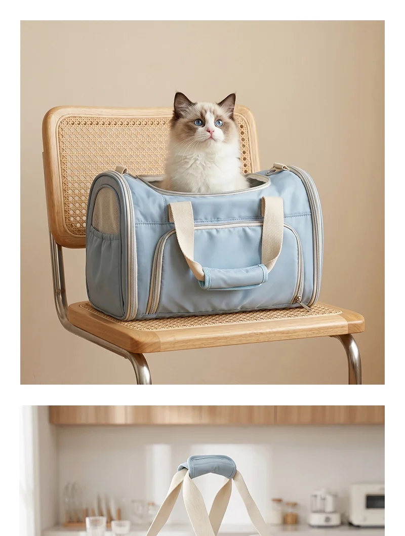 Pet Carrier Dog Travel Bags Airline Approved Transport For Small Dogs Cats Outgoing Cats Carrier Bag Travel Breathable Transport