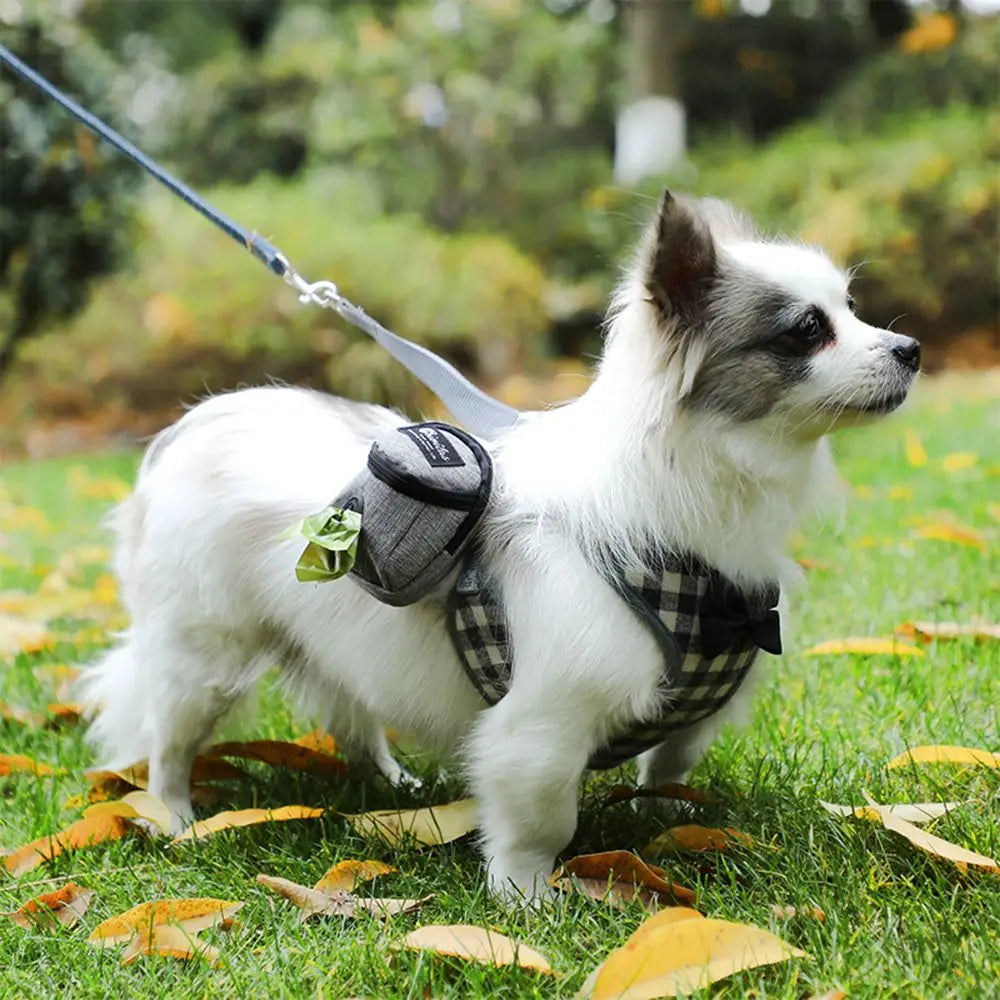 Pet Dog Treat Pouch Portable Multifunction Dog Training Bag Outdoor Travel Dog Poop Bag Dispenser Durable Pet Accessories