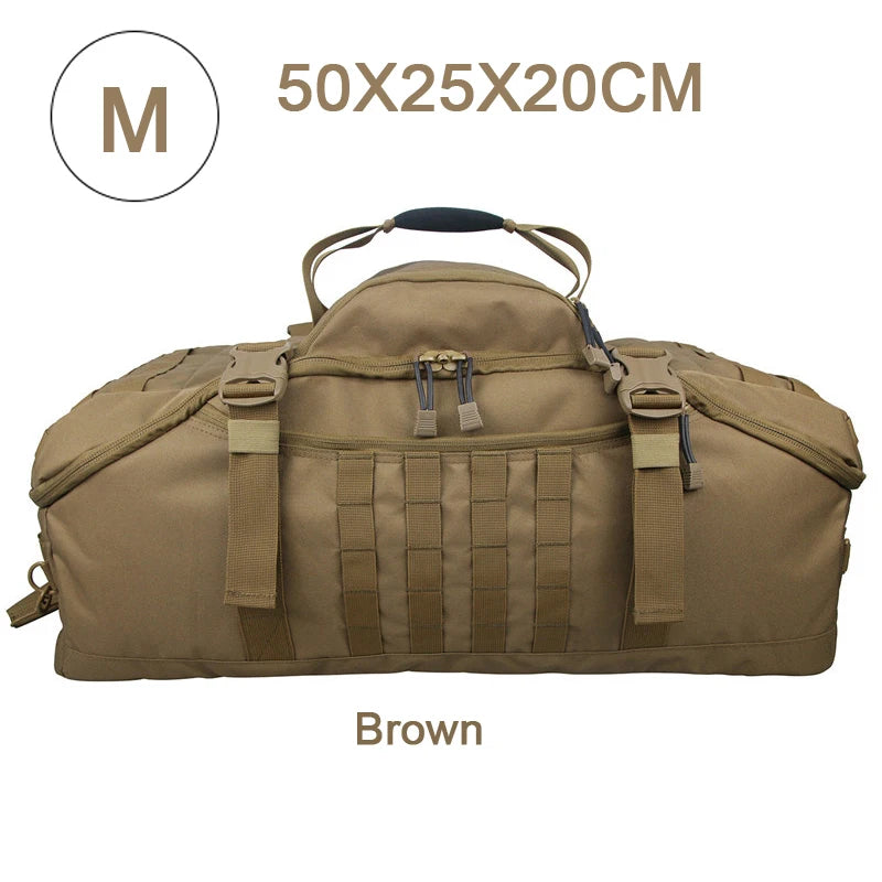 30L 45L 80L MOLLE Tactical Backpack – Large Capacity Hiking, Camping & Travel Bag