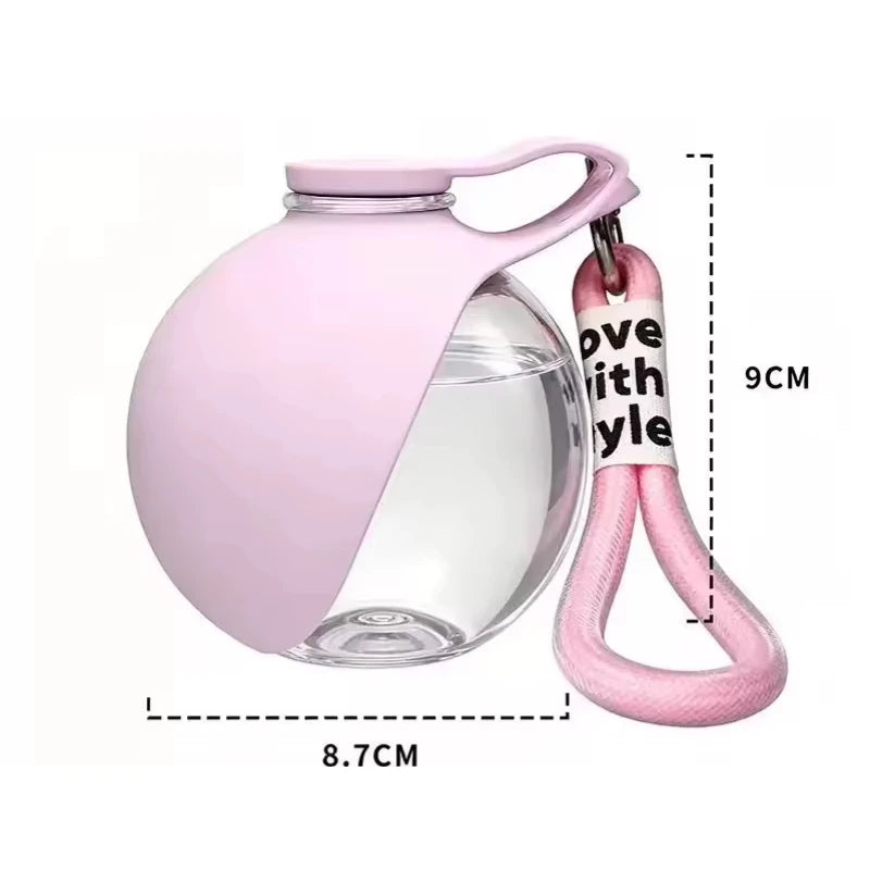 Portable Travel Dog Water Bottle Water Dispenser with Bowl No-Spill Puppy Water Bottle for Walking Hiking
