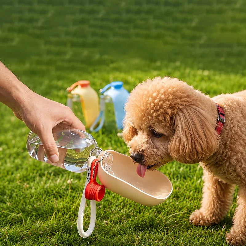 Portable Travel Water Bottle Pet Drinking Bowl for Small Large Dogs Cat Leakproof Puppy Water Dispenser