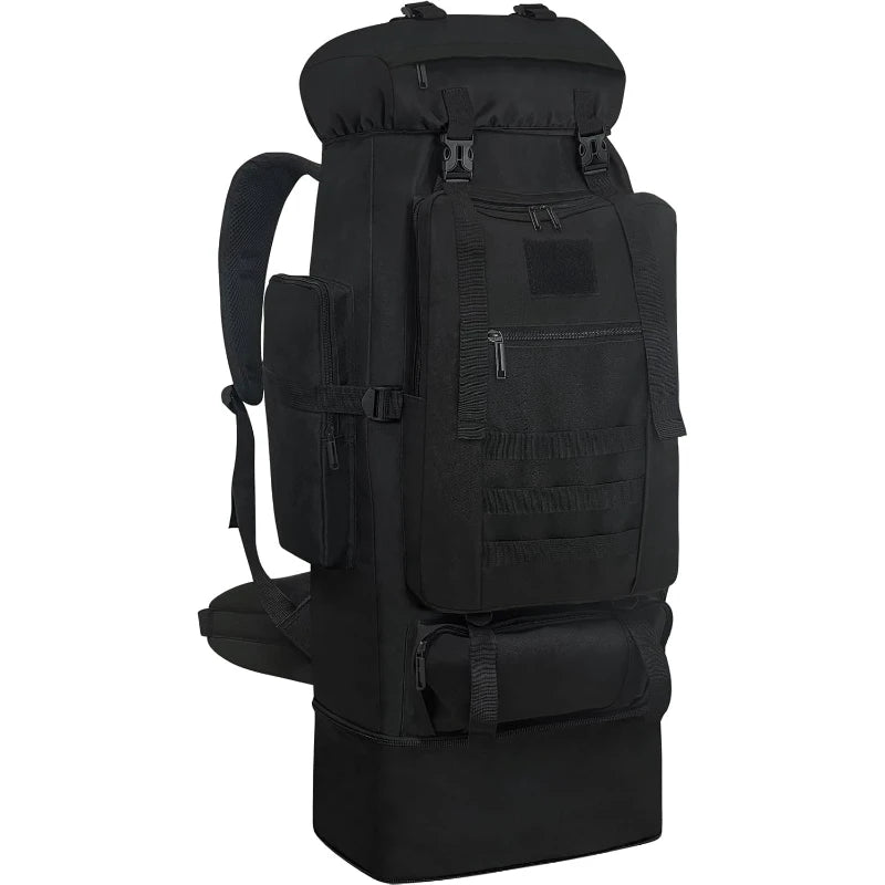 90L Hiking Daypack Backpack Expandable Waterproof Rucksack for Men Camping Outdoor Sport Traveling Large Capacity Sport