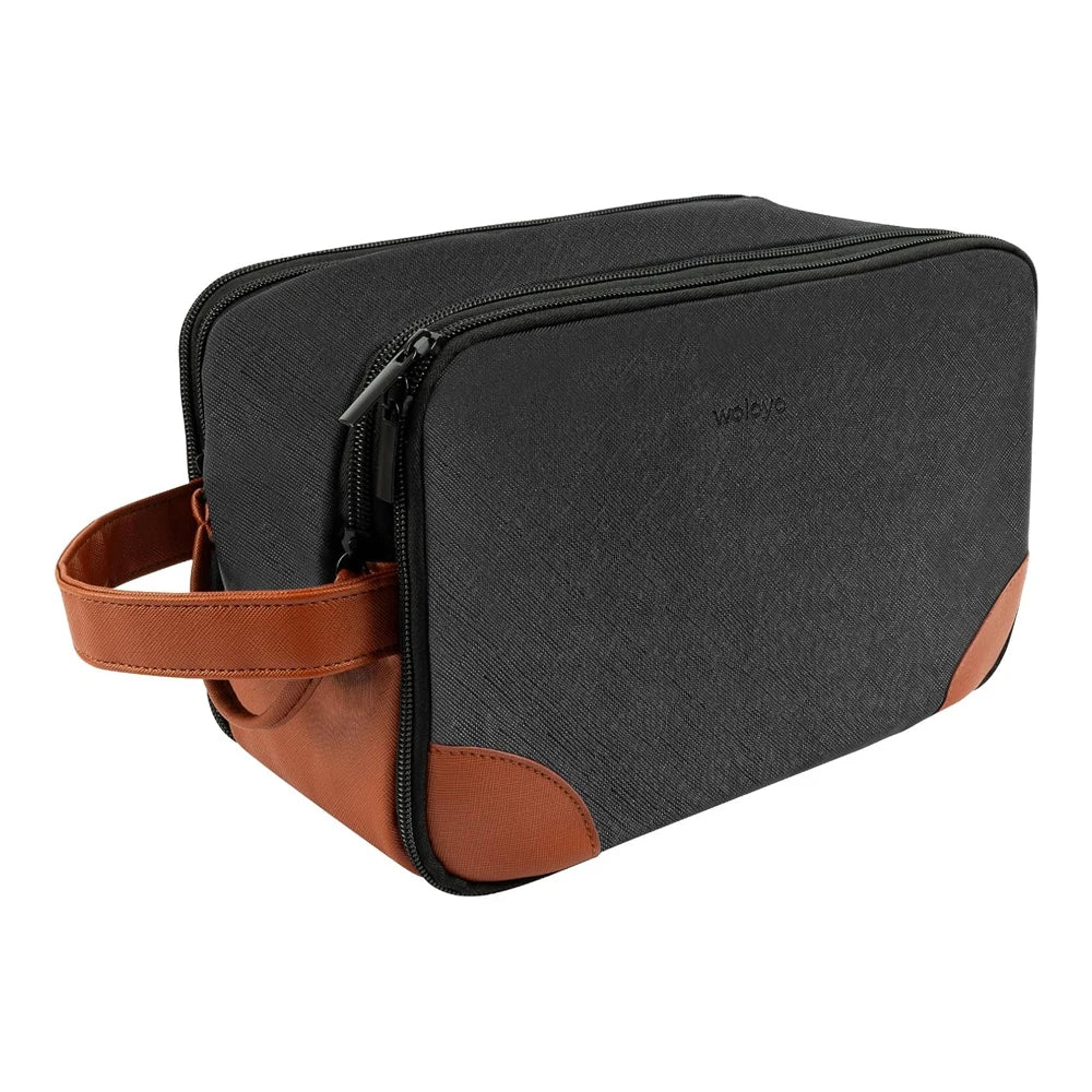 Travel Toiletry Bag for Men Hanging Dopp Kit Water Resistant Shaving Bag for Toiletries Accessories Small Toiletry Bag