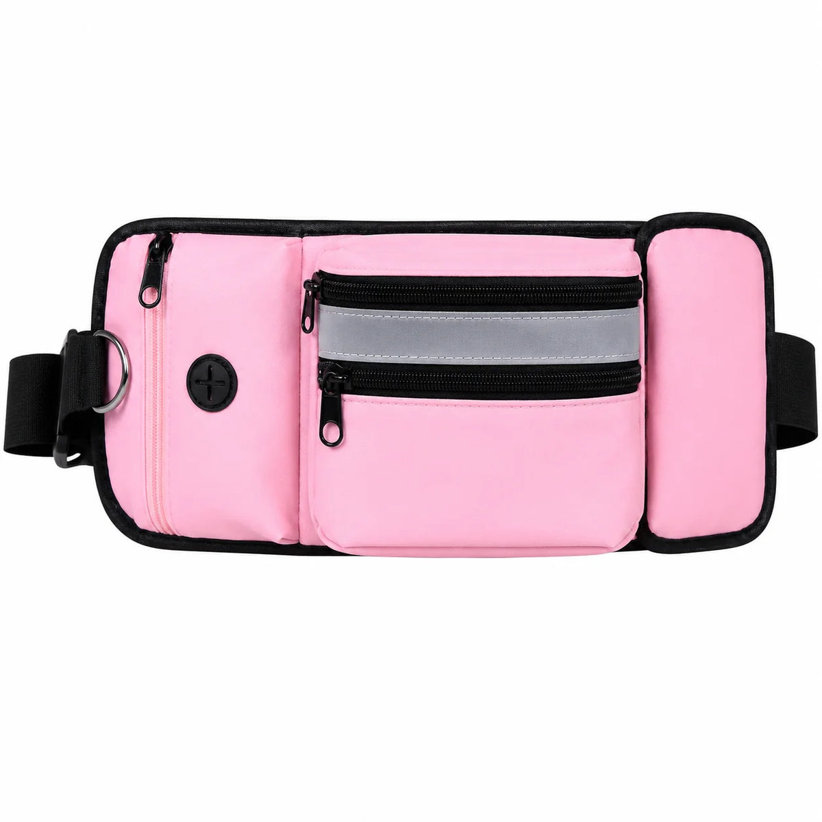 Dog Treat Pouch Waist Bag for Training Walking, Portable Snack Bag with D Ring, Poop Bag Dispenser Bottle Holder