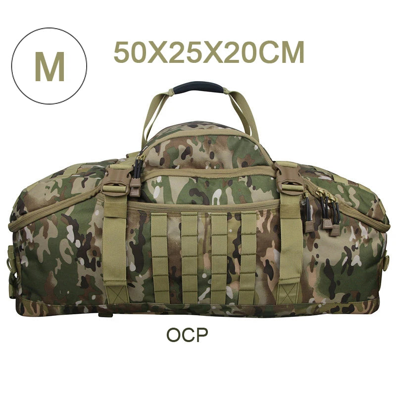 30L 45L 80L MOLLE Tactical Backpack – Large Capacity Hiking, Camping & Travel Bag