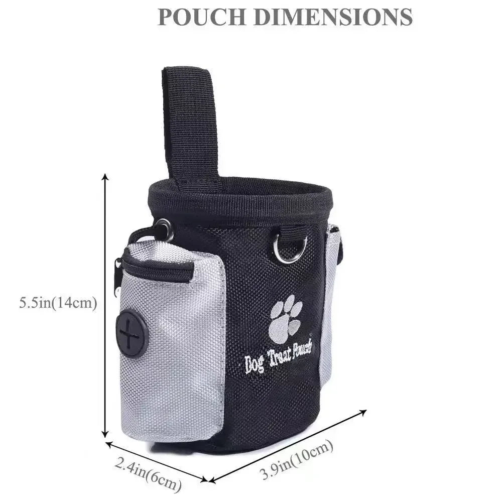 dog training pouch,waist pet treat bag,dog food storage pouch,outdoor walking puppy treat holder, pet snack bag, dog accessories