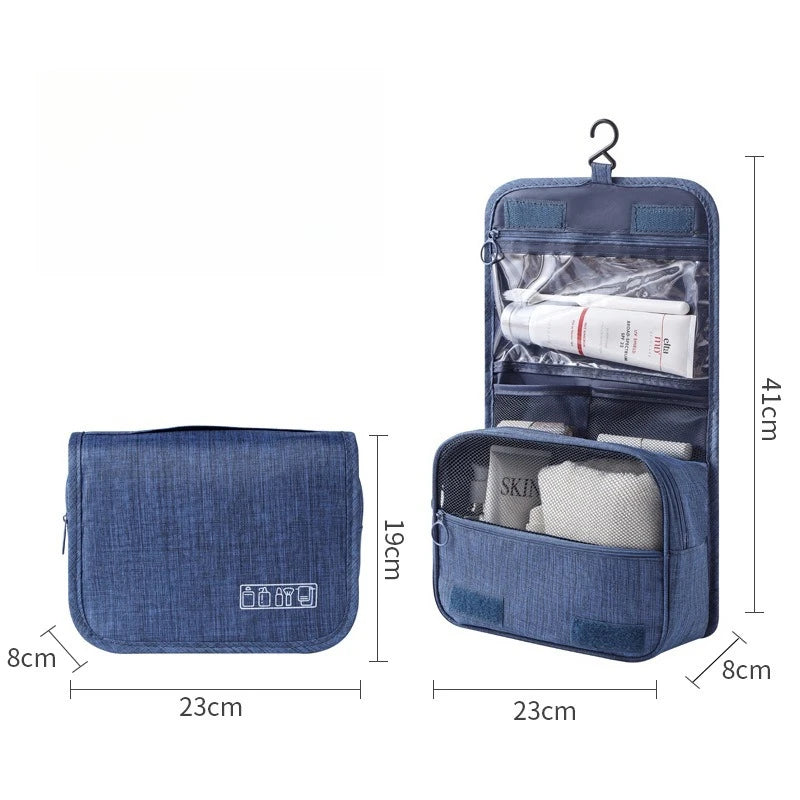 Travel Toiletries Bag for Women, Large Capacity Dry and Wet Separation, Hanging Toiletries Bag for Men, Toiletries Storage Bag