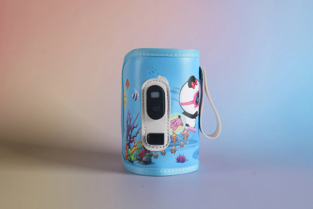 Bottle Insulation Cover, Breast Warmer, Baby Warmer, 5-Speed Temperature Control, Digital Display of Temperature