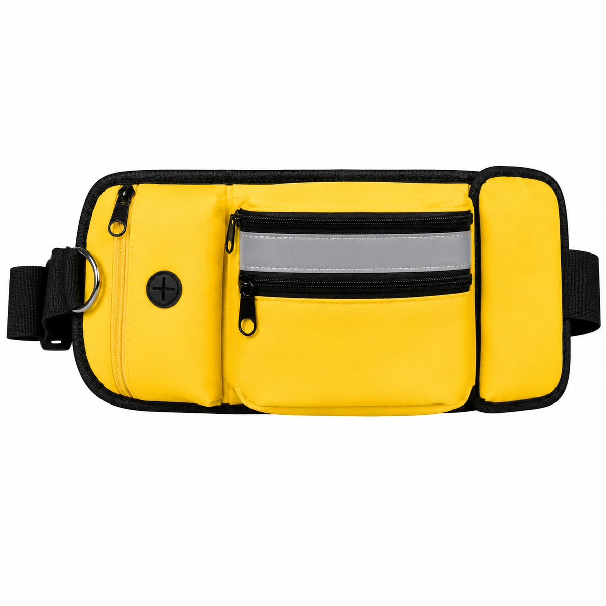 Dog Treat Pouch Waist Bag for Training Walking, Portable Snack Bag with D Ring, Poop Bag Dispenser Bottle Holder