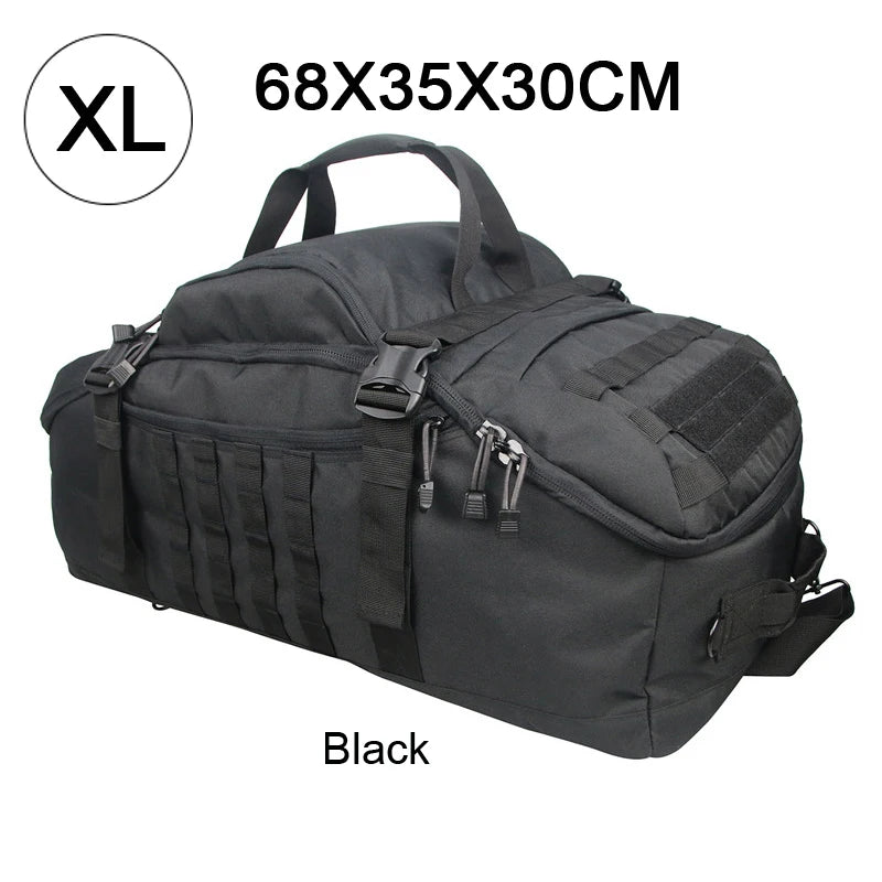 30L 45L 80L MOLLE Tactical Backpack – Large Capacity Hiking, Camping & Travel Bag
