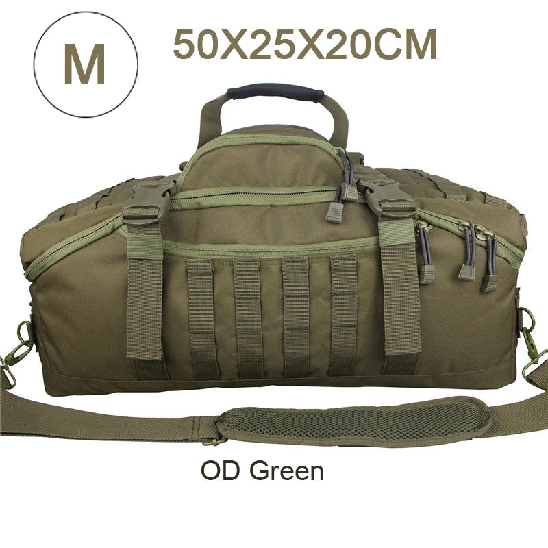 30L 45L 80L MOLLE Tactical Backpack – Large Capacity Hiking, Camping & Travel Bag